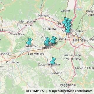 Mappa Via Vittorio Alfieri, 50053 Empoli FI, Italia (12.83333)