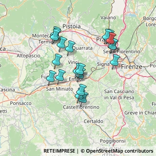 Mappa Via Vittorio Alfieri, 50053 Empoli FI, Italia (13.374)