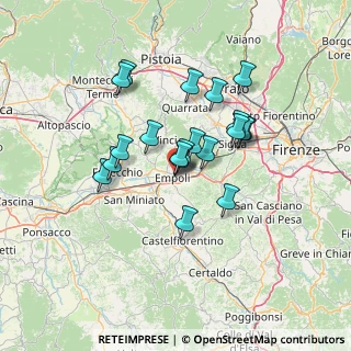 Mappa Via Vittorio Alfieri, 50053 Empoli FI, Italia (11.344)