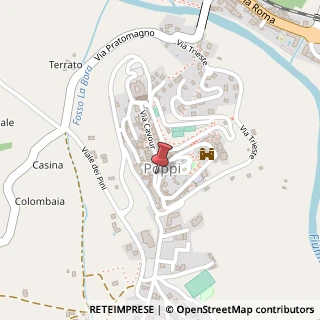 Mappa Via Cesare Battisti, 20, 52014 Poppi, Arezzo (Toscana)
