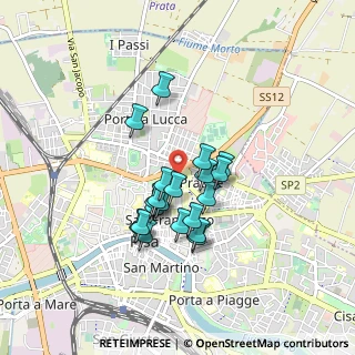 Mappa Via F. Buonarroti, 56127 Pisa PI, Italia (0.679)
