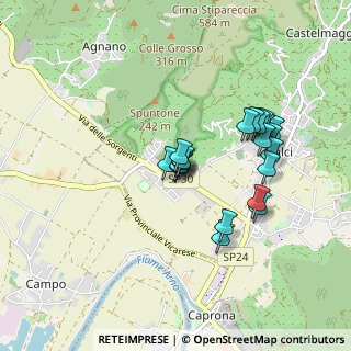 Mappa Passo Pellegrini, 56011 Calci PI, Italia (0.7885)