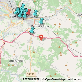 Mappa Via di Pulicciano, 50012 Antella FI, Italia (6.29)