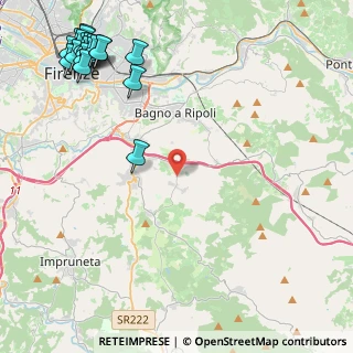 Mappa Via di Pulicciano, 50012 Antella FI, Italia (6.7505)