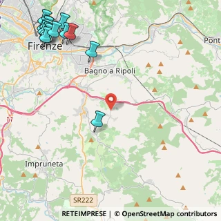Mappa Via di Pulicciano, 50012 Antella FI, Italia (6.91733)