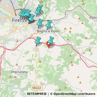 Mappa Via di Pulicciano, 50012 Antella FI, Italia (5.22462)