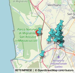 Mappa Località Cascine Vecchie, 56122 Pisa PI, Italia (4.057)