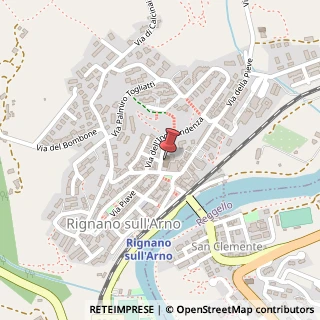 Mappa Piazza XXV Aprile, 23, 50067 Rignano sull'Arno, Firenze (Toscana)