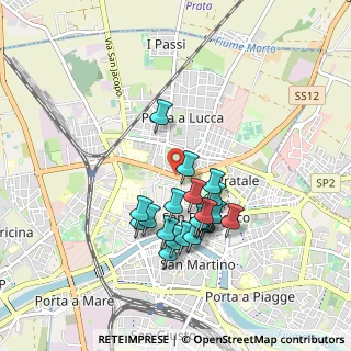 Mappa Via Cardinale Pietro Maffi, 56127 Pisa PI, Italia (0.808)