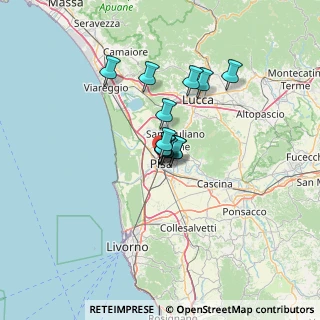 Mappa Via Cardinale Pietro Maffi, 56127 Pisa PI, Italia (8.01077)