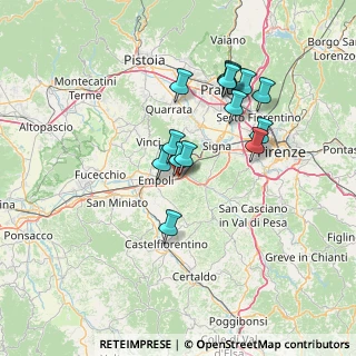 Mappa Via Urbania, 50056 Montelupo fiorentino FI, Italia (12.65571)