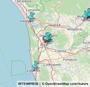 Mappa Via Leonida Tonelli, 56127 Pisa PI, Italia (24.8175)