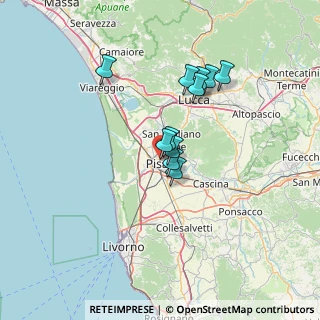 Mappa Via Hermada, 56127 Pisa PI, Italia (10.57364)
