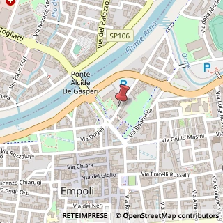 Mappa Piazza guerra guido, 50053 Empoli, Firenze (Toscana)