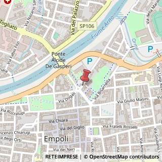 Mappa Piazza Guido Guerra, 51, 50053 Empoli, Firenze (Toscana)