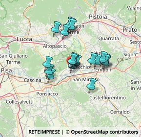 Mappa Via del Melaccio, 56029 Santa Croce sull'Arno PI, Italia (10.4865)