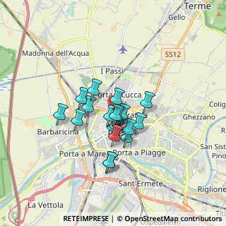 Mappa Via Cardinale Pietro Maffi, 56126 Pisa PI, Italia (1.182)