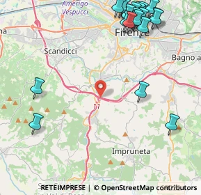 Mappa Milano - Napoli, 50023 Firenze FI, Italia (5.991)