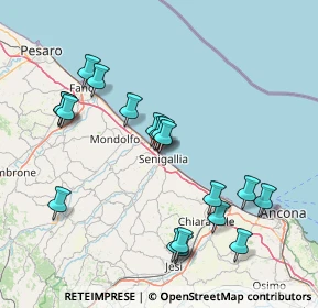 Mappa Via Bramante, 60019 Senigallia AN, Italia (16.33737)