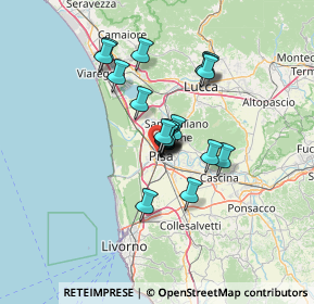 Mappa Via Giovanni Battista Niccolini, 56122 Pisa PI, Italia (9.494)