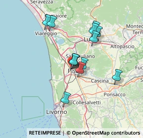 Mappa P.za Daniele Manin, 56122 Pisa PI, Italia (11.68231)