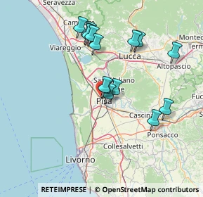 Mappa P.za Daniele Manin, 56122 Pisa PI, Italia (13.81267)