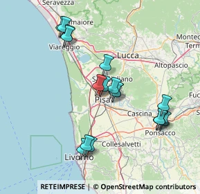 Mappa P.za Daniele Manin, 56122 Pisa PI, Italia (15.07)