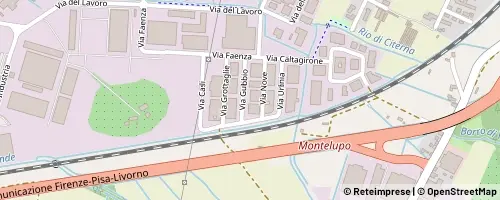 Mappa Montelupo Fiorentino