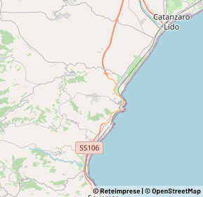 Mappa 88069 Squillace CZ, Italia (6.6635)