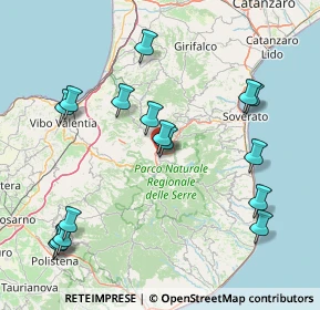 Mappa Simbario, 89822 Simbario VV, Italia (19.93938)