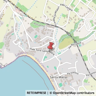 Mappa Via Torre Santa Maria, 89866 Santa Maria VV, Italia, 89866 Ricadi, Vibo Valentia (Calabria)
