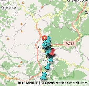 Mappa Contrada Carcara Zona Industriale, 89822 Simbario VV, Italia (1.636)
