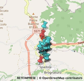 Mappa Contrada Carcara Zona Industriale, 89822 Simbario VV, Italia (0.65357)