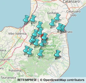 Mappa Contrada Carcara Zona Industriale, 89822 Simbario VV, Italia (12.1725)