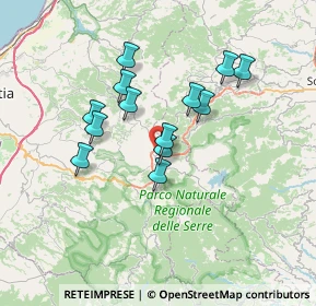 Mappa Contrada Carcara Zona Industriale, 89822 Simbario VV, Italia (6.45769)