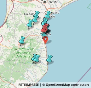 Mappa Via Lombardi Lungomare, 88060 Sant'Andrea apostolo dello Ionio CZ, Italia (12.683)