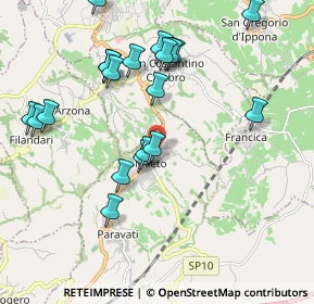 Mappa Via Aldo Moro, 89852 Mileto VV, Italia (2.328)