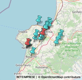 Mappa Via Aldo Moro, 89852 Mileto VV, Italia (9.721)