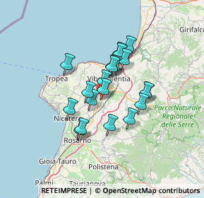 Mappa Via Aldo Moro, 89852 Mileto VV, Italia (10.9815)