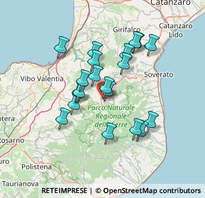 Mappa Viale Roma, 89822 Simbario VV, Italia (12.8425)