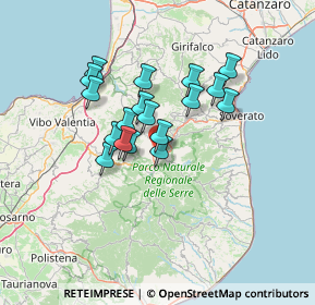 Mappa Viale Italia, 89822 Simbario VV, Italia (11.67333)