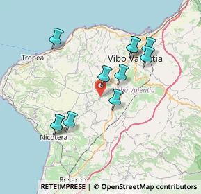 Mappa Vico Pasqualino Moricca, 89841 Filandari VV, Italia (7.70818)