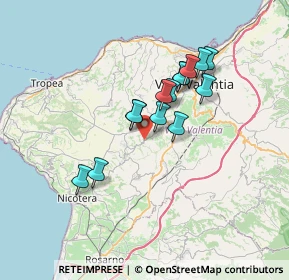 Mappa Vico Pasqualino Moricca, 89841 Filandari VV, Italia (6.06786)