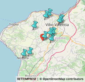 Mappa Vico Pasqualino Moricca, 89841 Filandari VV, Italia (6.65091)