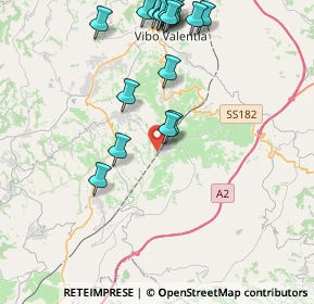 Mappa Via Torino, 89851 Francica VV, Italia (5.411)