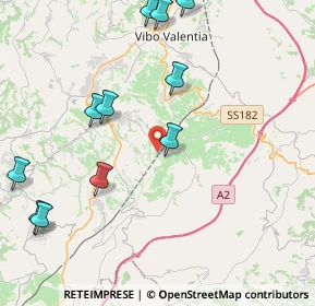 Mappa Via Torino, 89851 Francica VV, Italia (5.865)