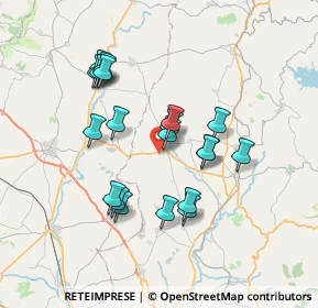 Mappa Via Flavio Gioia, 09040 Guasila CA, Italia (6.9925)