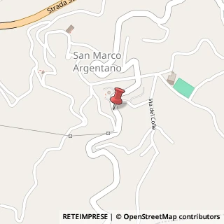 Mappa Via Nazionale, 87018 San Marco Argentano, Cosenza (Calabria)