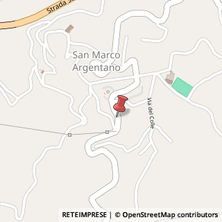 Mappa Via Martiri, 2, 87018 San Marco Argentano, Cosenza (Calabria)