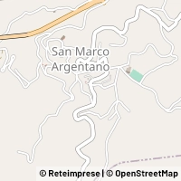 Map San Marco Argentano